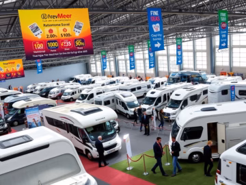 Motorhome shows in 2026. Find discounted and new Motorhomes for sale