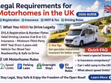 Legal Requirements for driving Motorhomes In the UK